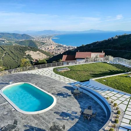 Appartamento Emma Con Piscina - Vista Mare"Tenuta Croce" 살레르노 외부 사진
